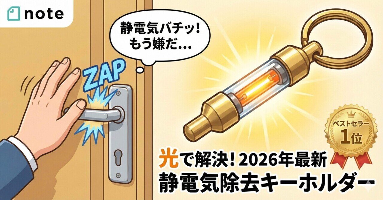 Amazonベストセラー1位！「ラウダ 静電気除去キーホルダー」が選ばれる