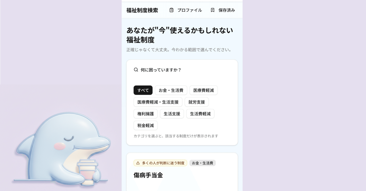 福祉サービス・パーソナライズ検索ツール『先行公開版』のご案内（取扱