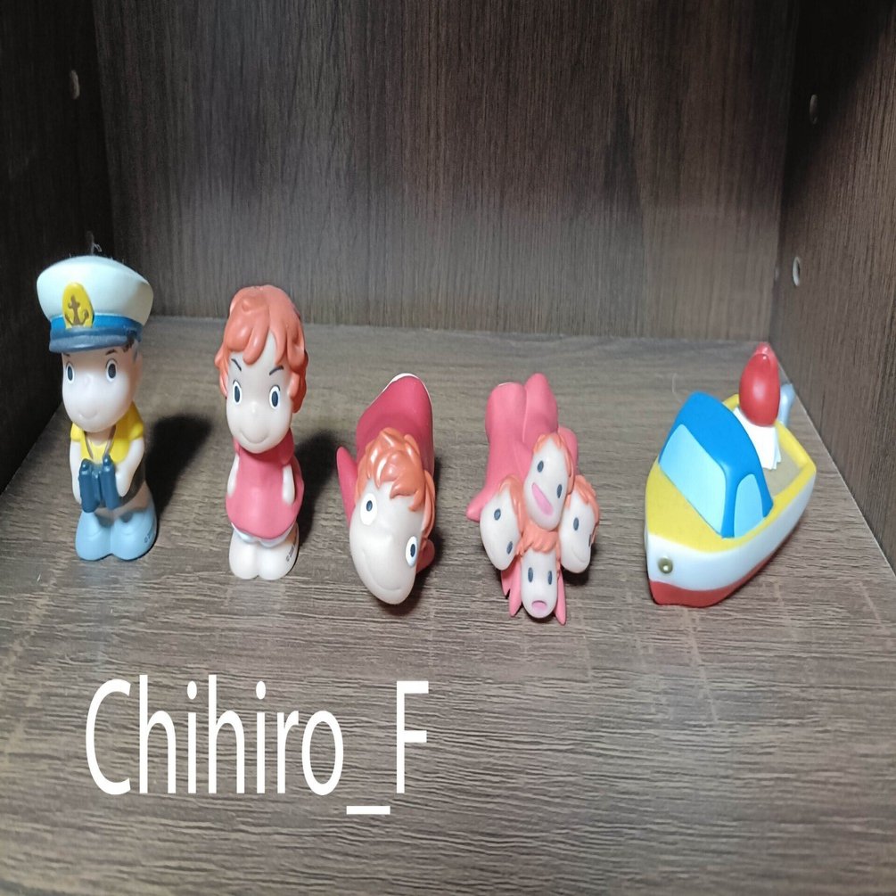 ジブリ指人形〜崖の上のポニョ〜 ジブリ指人形 ⑧ポニョ｜Chihiro_F