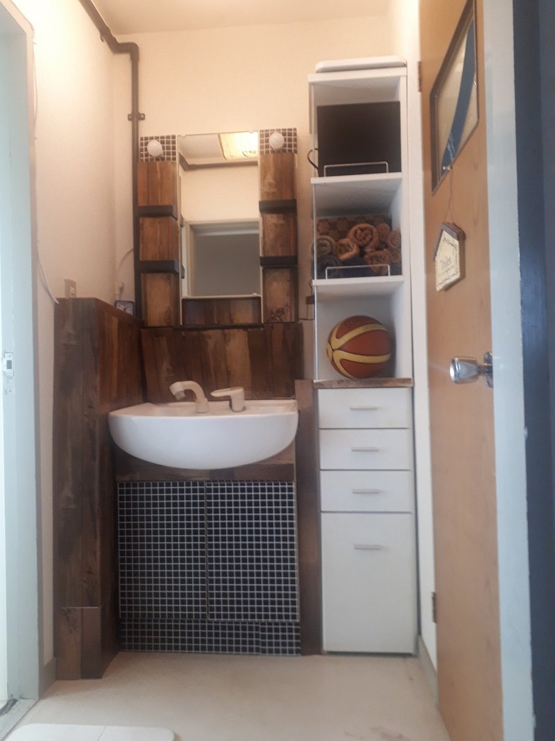 格安アイデアリメイク Washroom 1 やましたゆか わらいき代表 バンライフ ﾎﾞｲｽｱｸﾀｰ Note