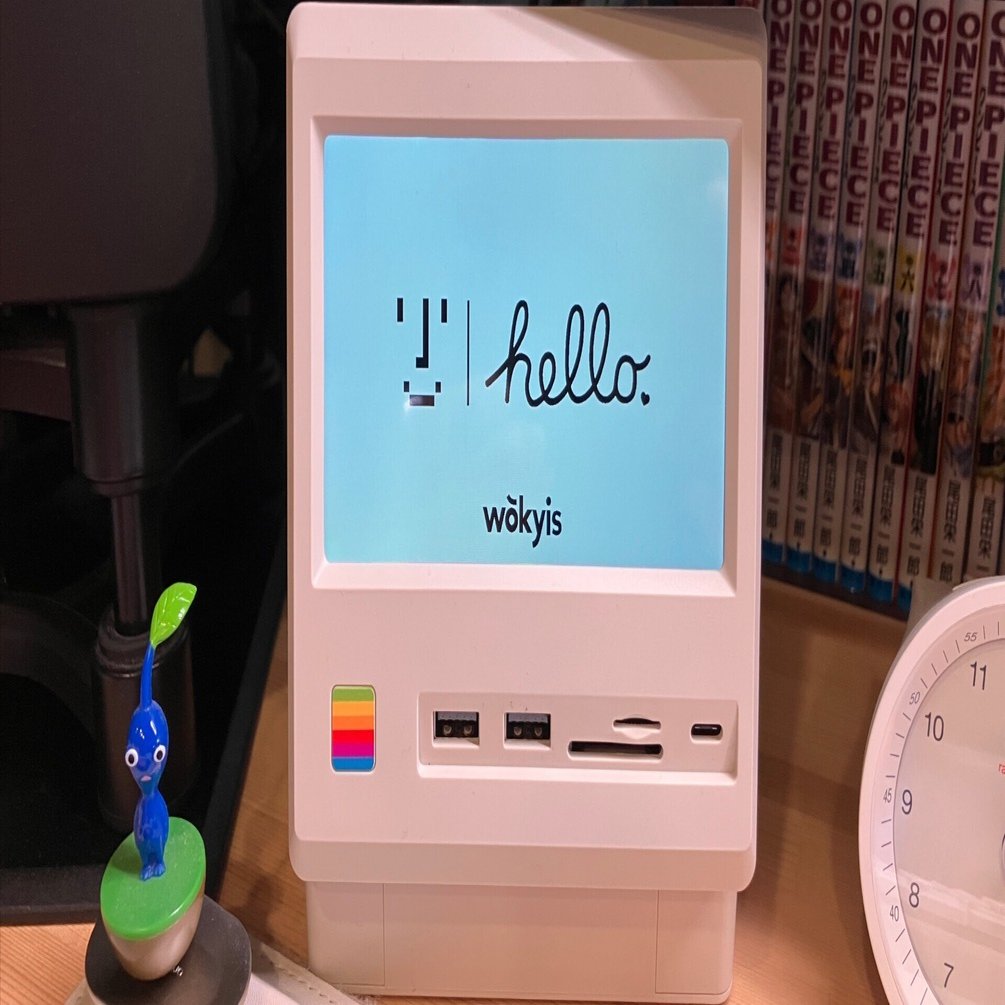 Wokyis M5 5インチモニター レトロデザインドックステーション Amazon.co.jp: Wokyis M5 レトロデザインドックステーション（Mac mini