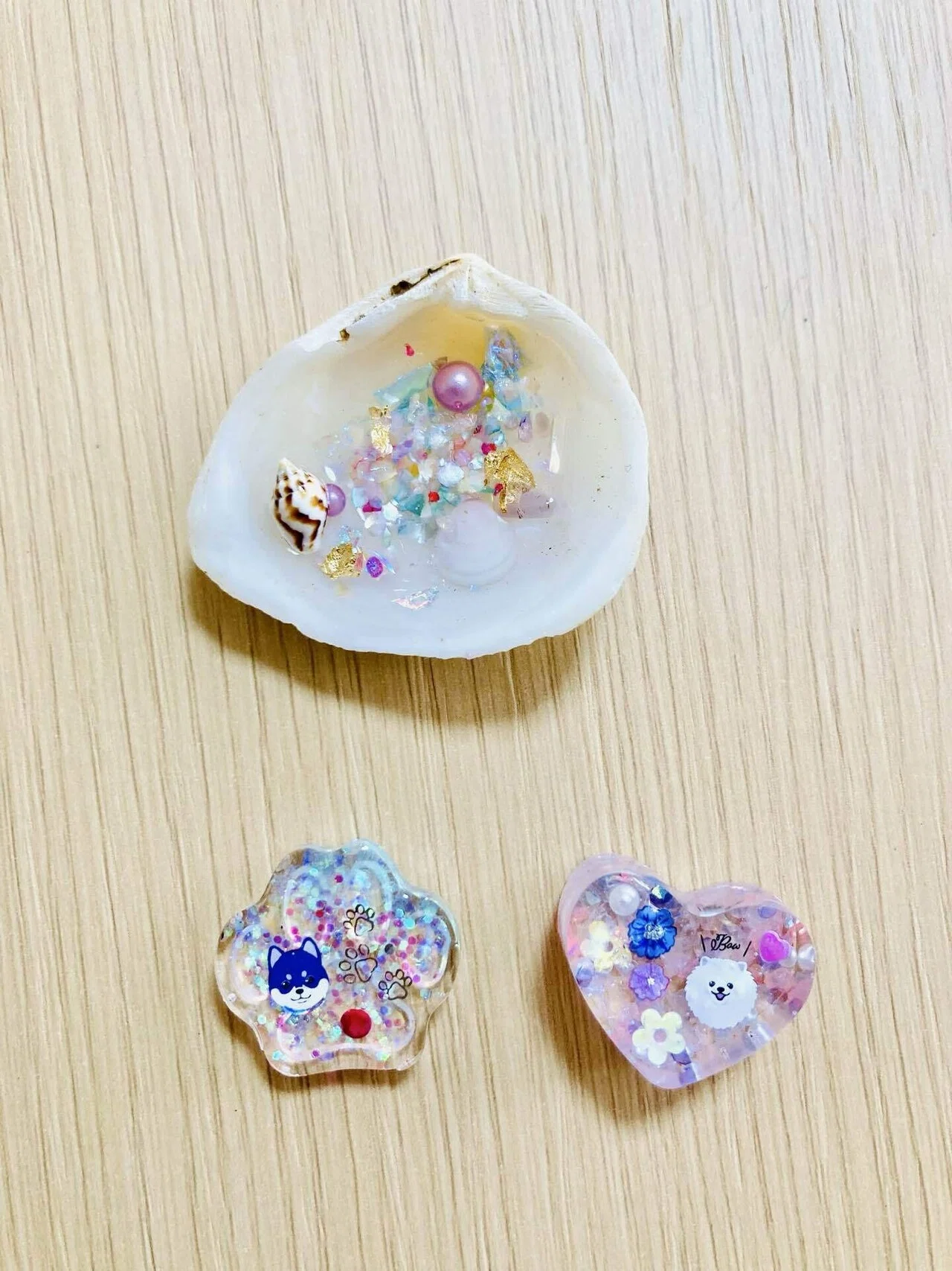 レジン作品のご紹介🌈｜omochi