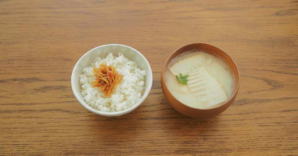 しょうがの佃煮ごはん 筍と木の芽の白いみそ汁 実践料理研究家 みそ探訪家 岩木みさき Note