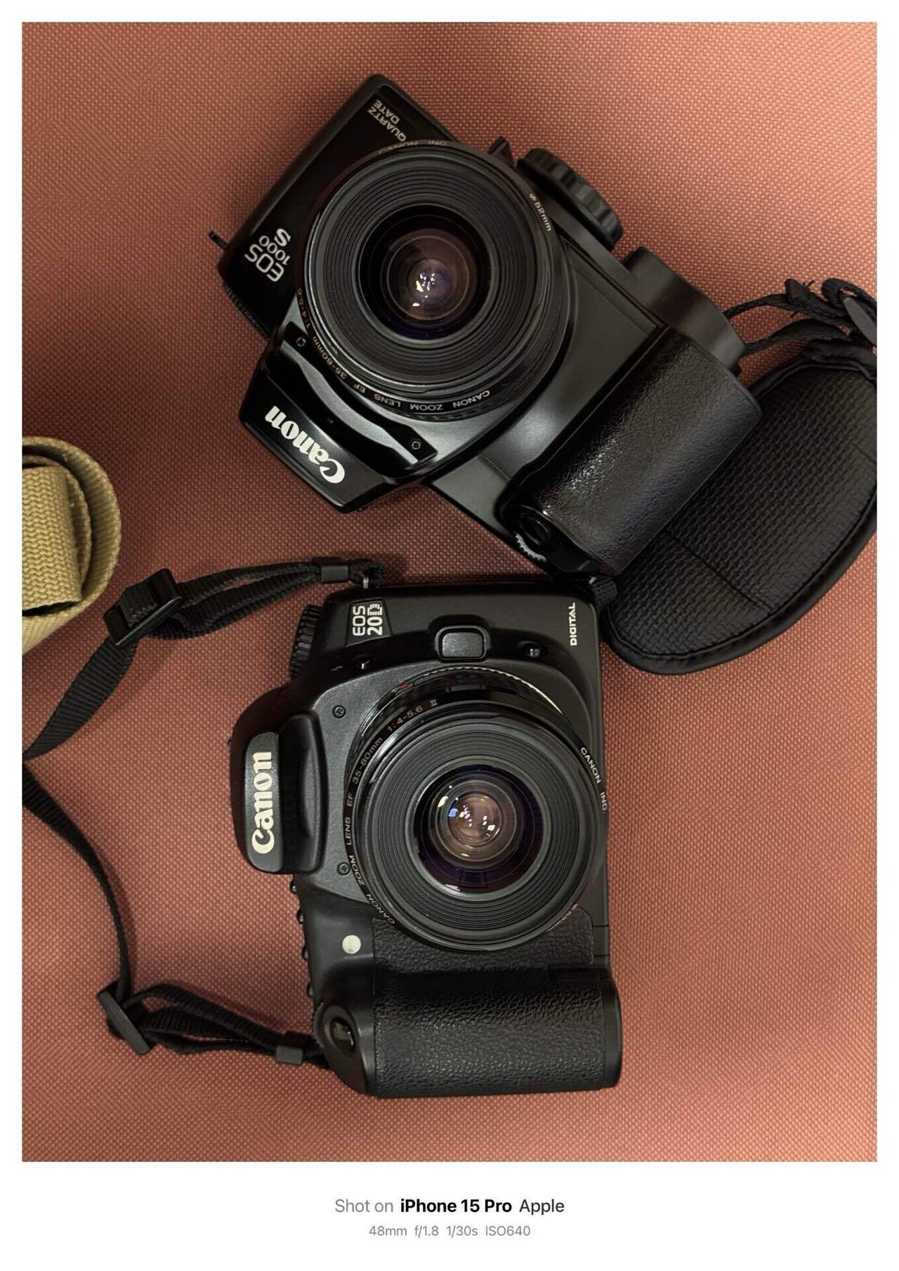 フィルムカメラもEOSを使います。｜永瀬喜久