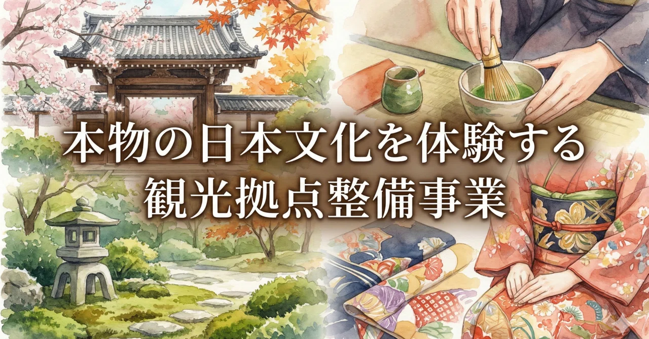 【終了】「本物の日本文化を体験する観光拠点整備事業 説明会」（文化庁）｜Dyresti