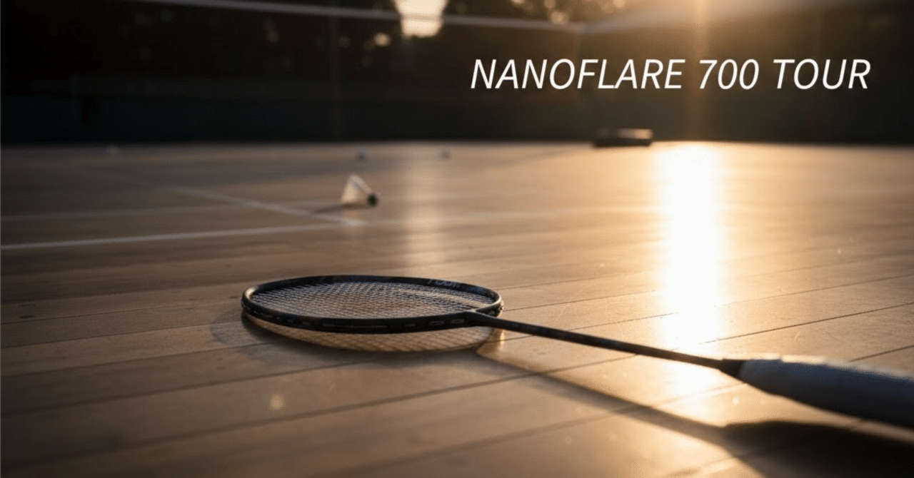 実打レビュー：YONEX「ナノフレア700TOUR」30代後半からの攻める5U