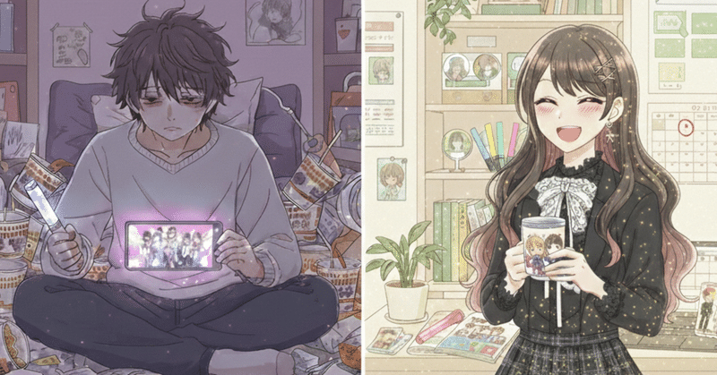 「推し」に人生狂わされる人、狂わされない人