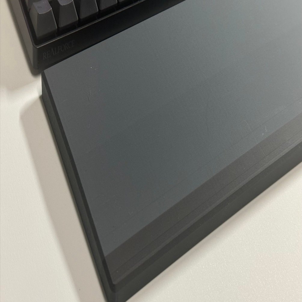 REALFORCE RC1専用オリジナルリストレスト兼カバーについて｜youichirou