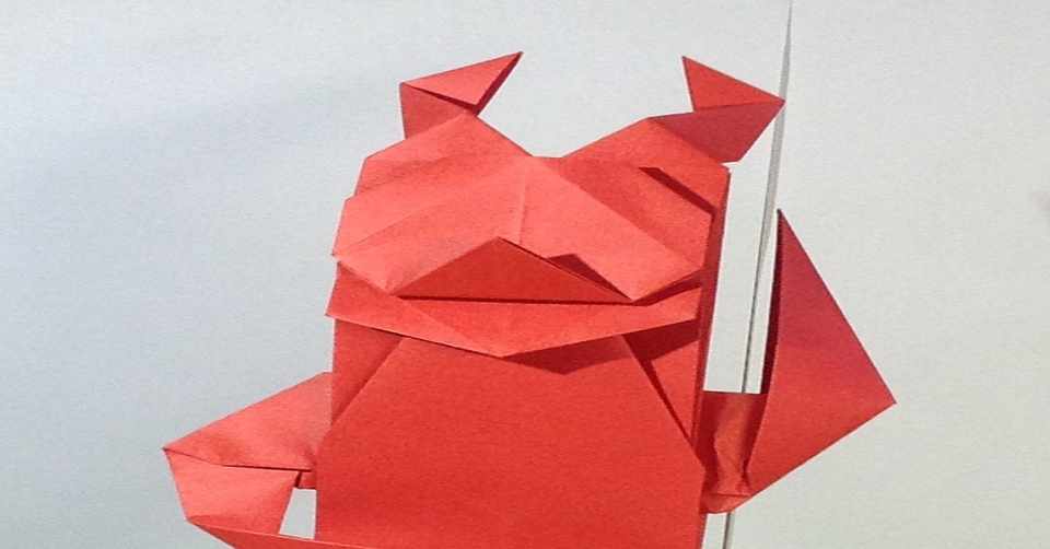 鬼 折り紙 折り方 竹内ケイ Note