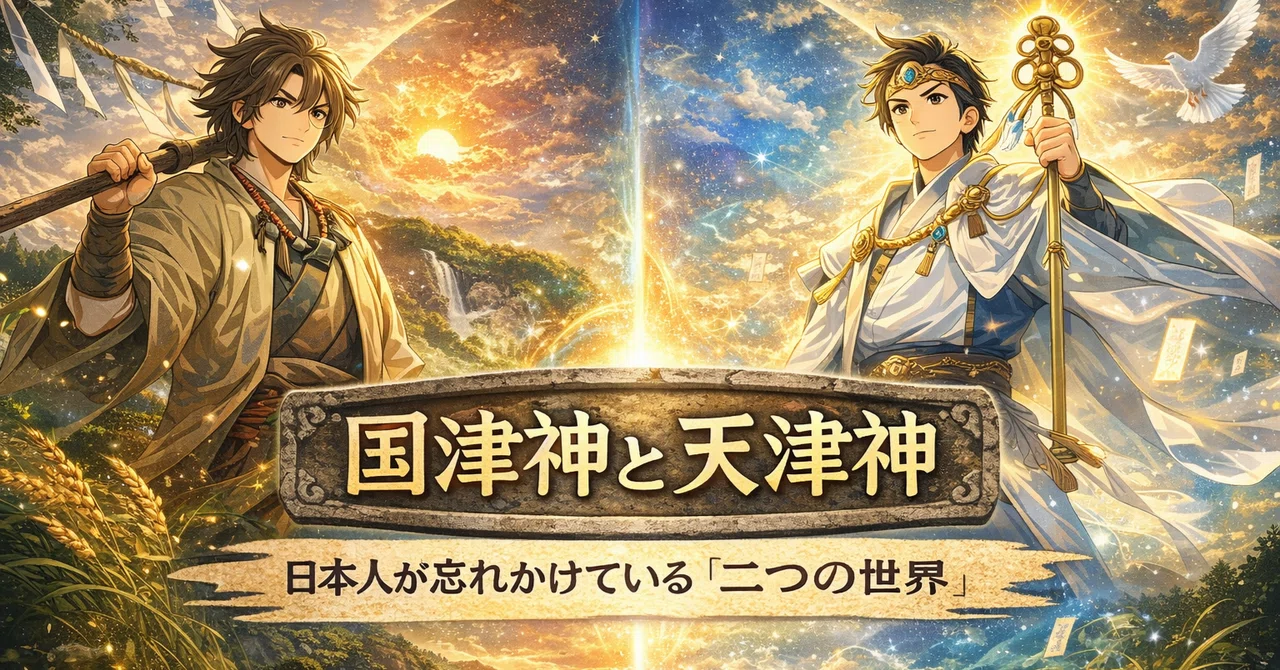 国津神と天津神── 日本人が忘れかけている「二つの世界」｜鴨さん