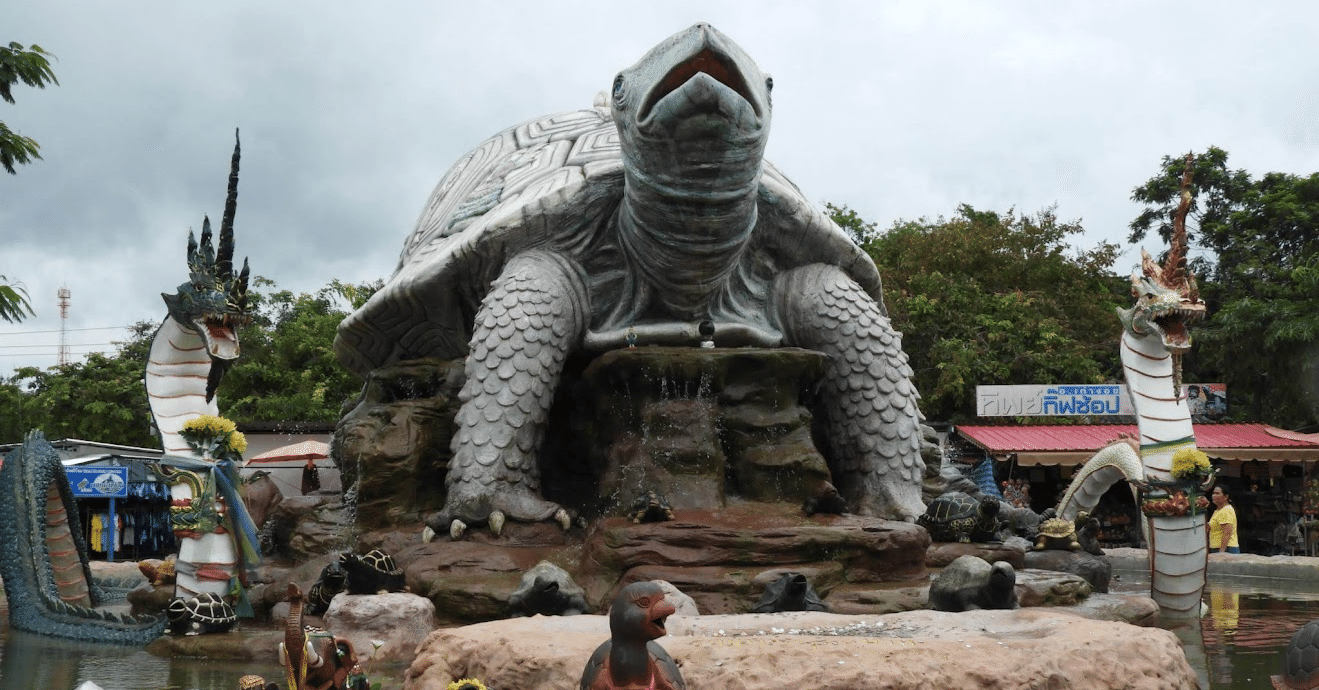 巨大な亀が守る湿地｜RapLom