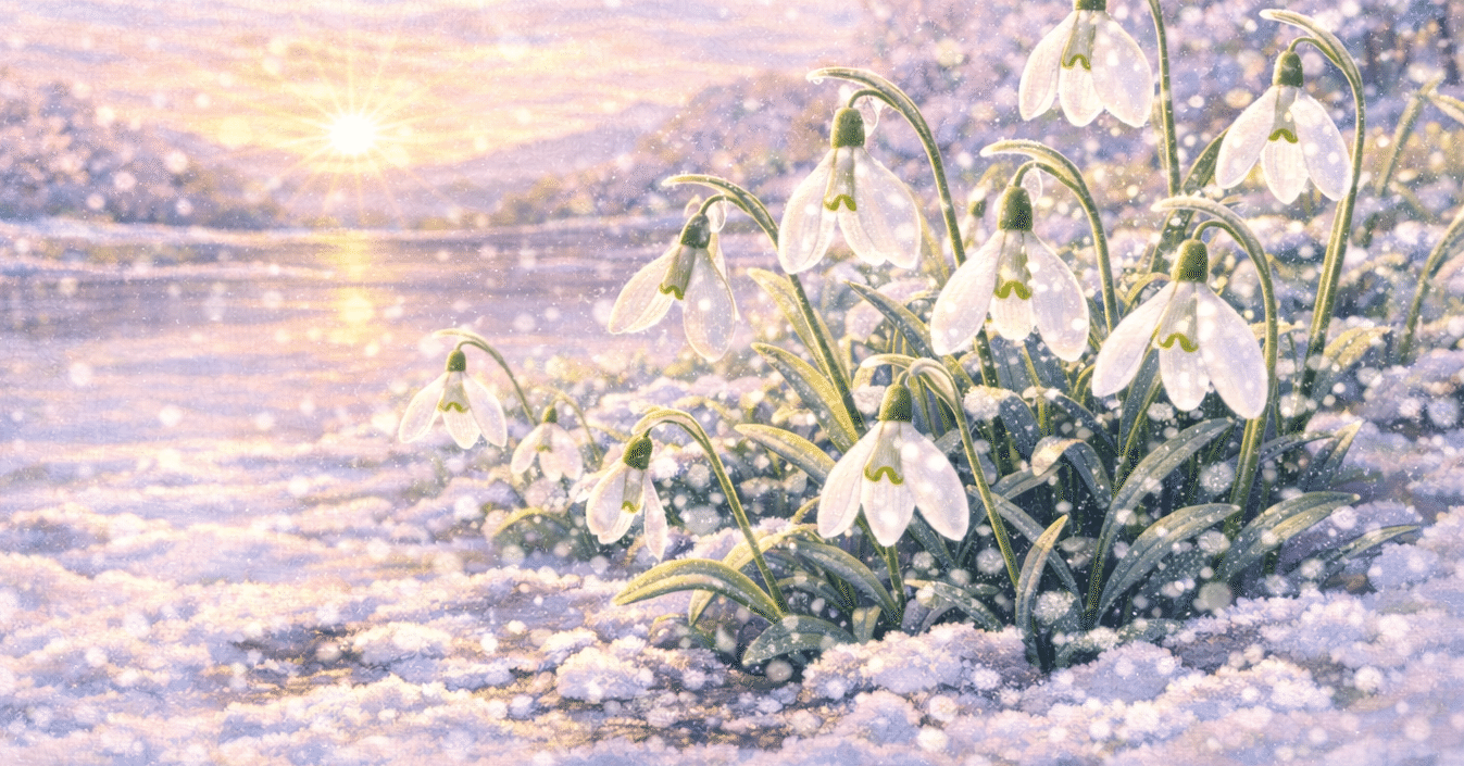 スノードロップの花と歩く時間 ―｜Natsu1