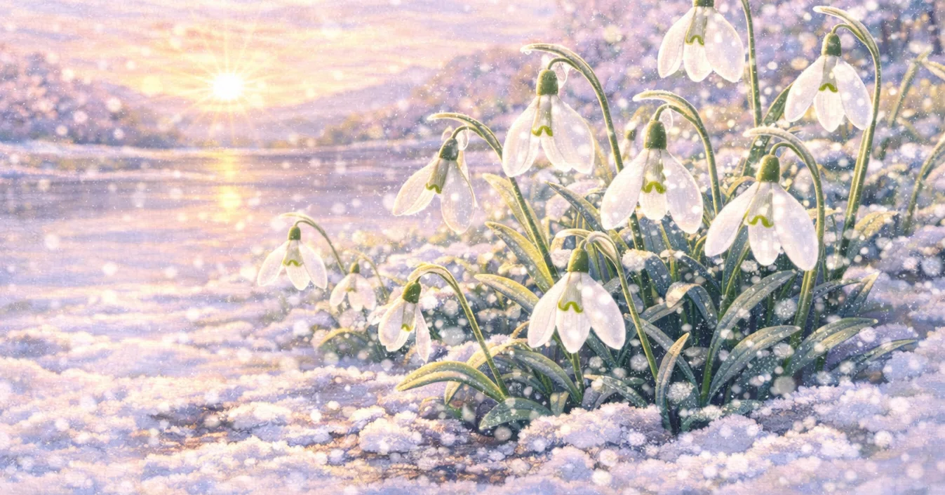 スノードロップの花と歩く時間 ―｜Natsu1