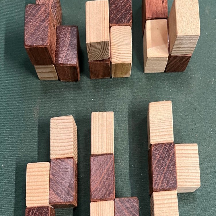 テトラキューブによるC.C.Cパズル｜森 老虎人