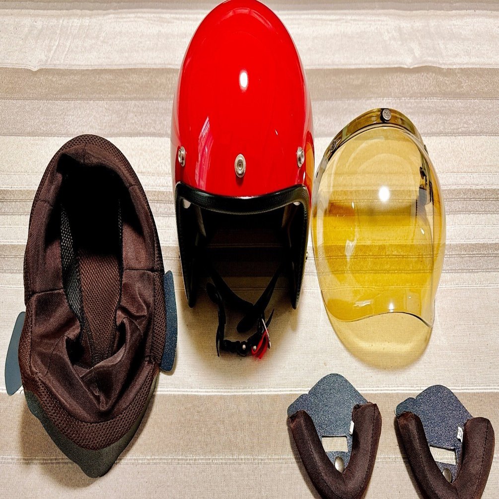 ヘルメットを分解してみた｜ちょこ