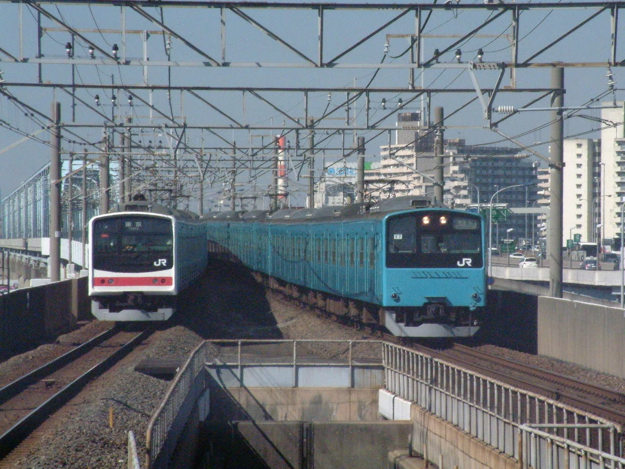 貴重画像 今は無き京葉線5系 1系が ホーム端で並ぶ わかしお鉄道文芸館 Note