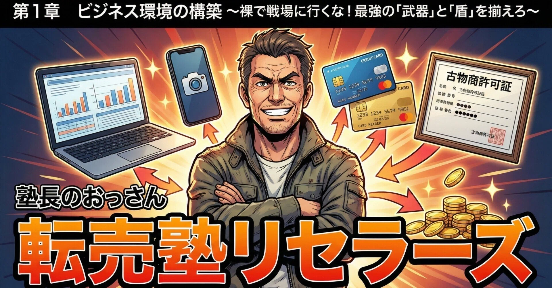 第1章：始める準備・大事な考え方｜転売塾リセラーズ
