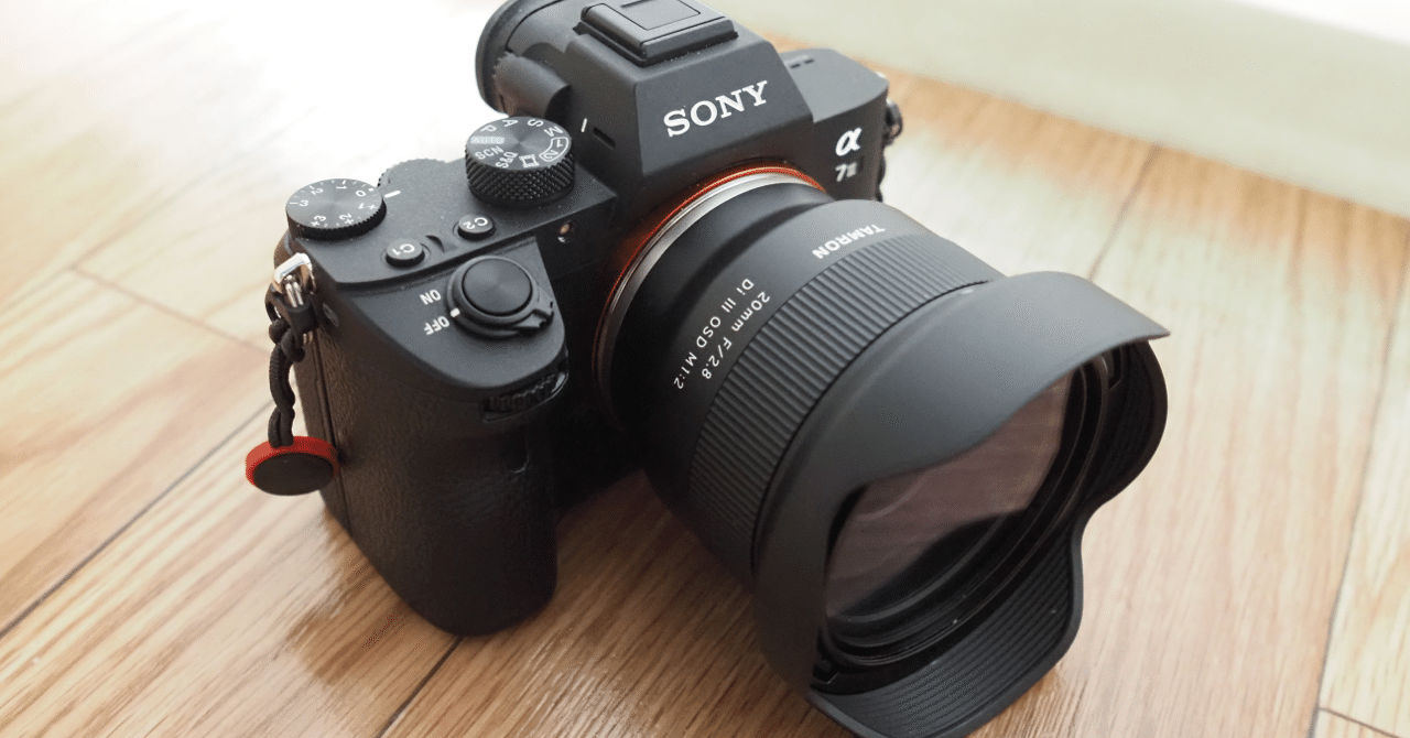 レンズ(単焦点) TAMRON 20mm F2.8 Di III OSD M1:2 TAMRON 20mm F/2.8 Di III OSD M1:2 (Model F050) を買いました