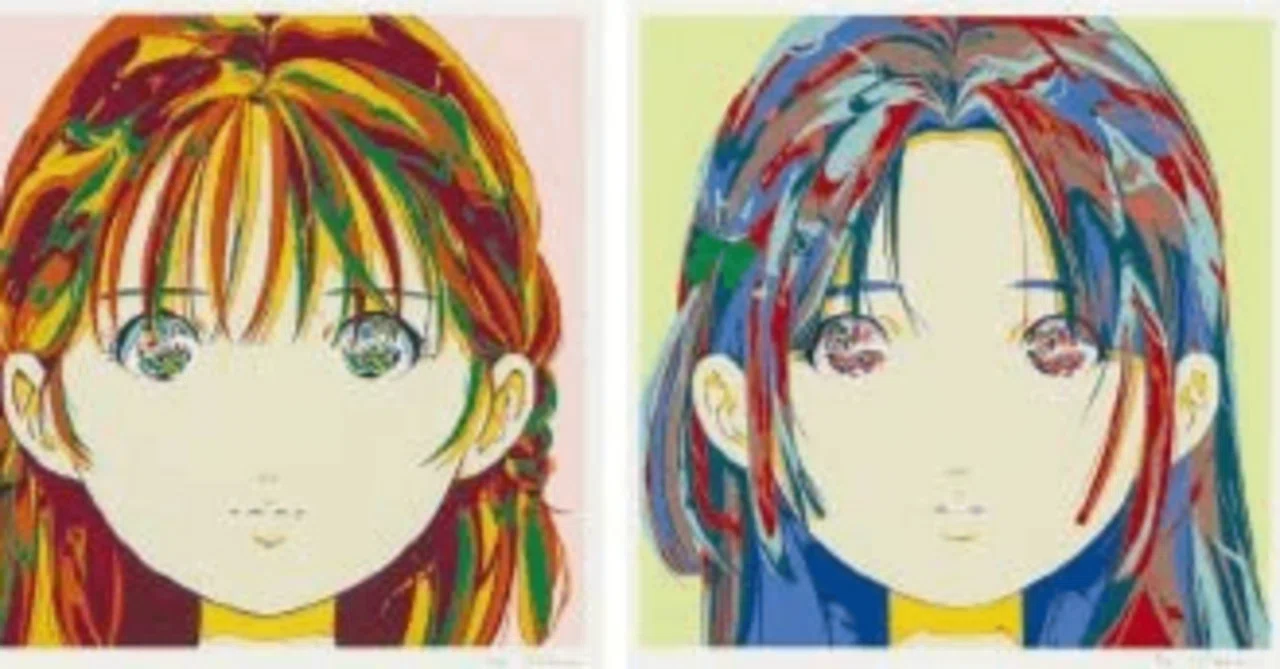 本物 愛☆まどんな 愛まどんな ED 20 版画 Kyne シルクスクリーン 愛☆まどんな（AI MADONNA）】──アクリルなど限定版画 査定・鑑定