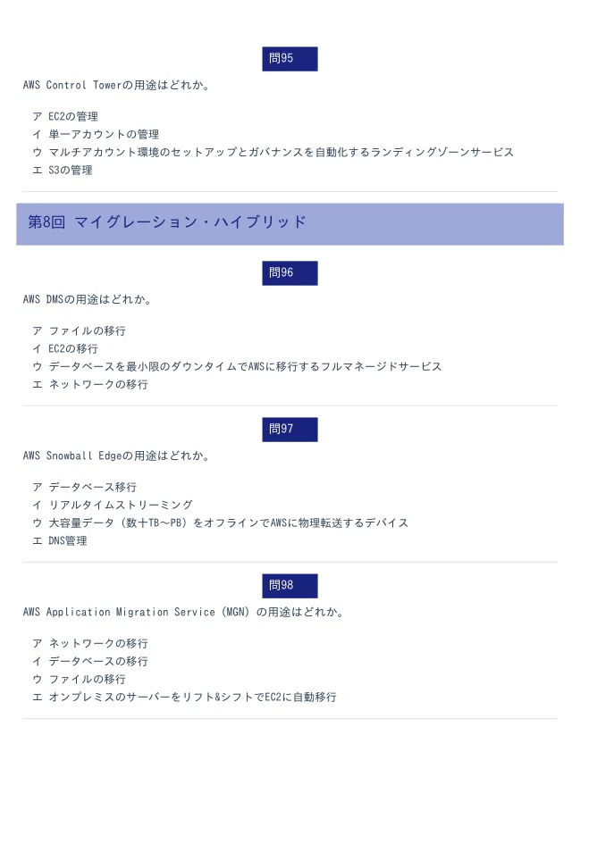 【5月限定AWS認定207問要約版】SAA-C03(95%合格率) 問題集 AWS - SAA-C03 問題集 5月限定AWS認定207問要約版SAA-C03(95%合格率