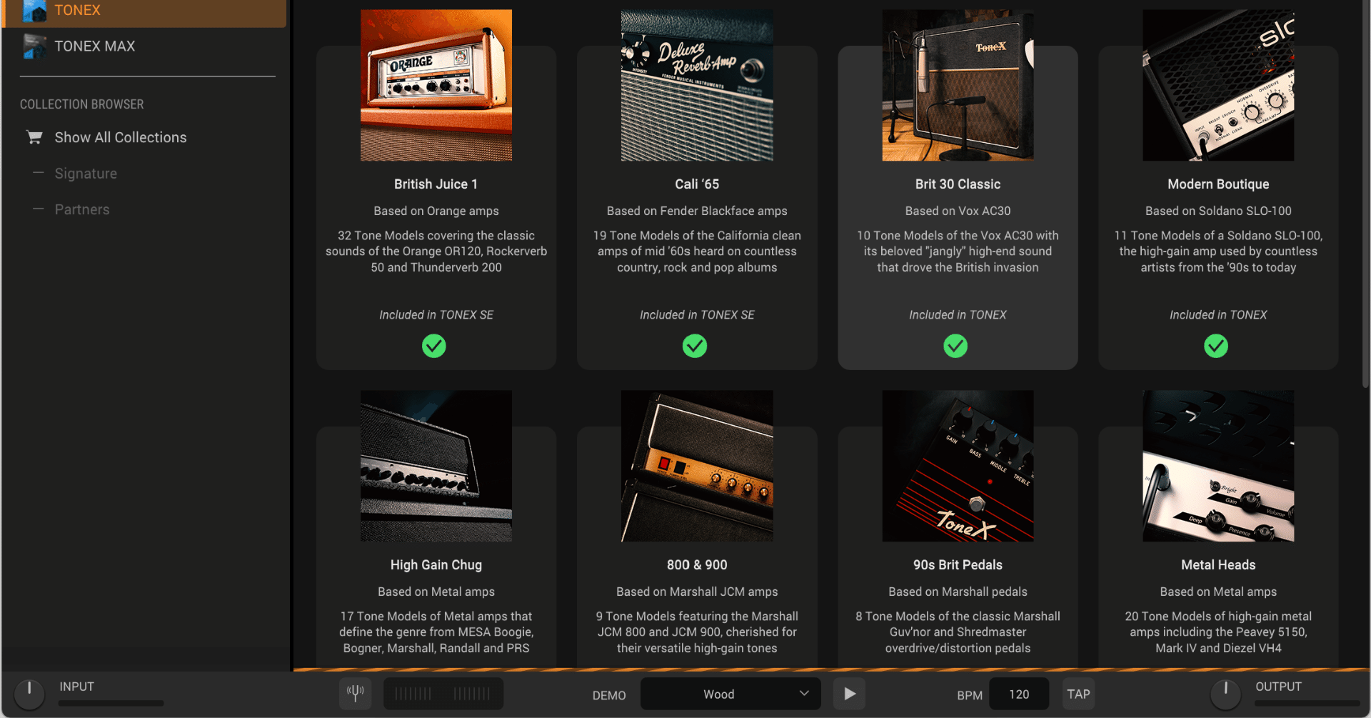 TONEX・AmpliTube・T-RackSにて現在お持ちのギア/サウンドがアンロック