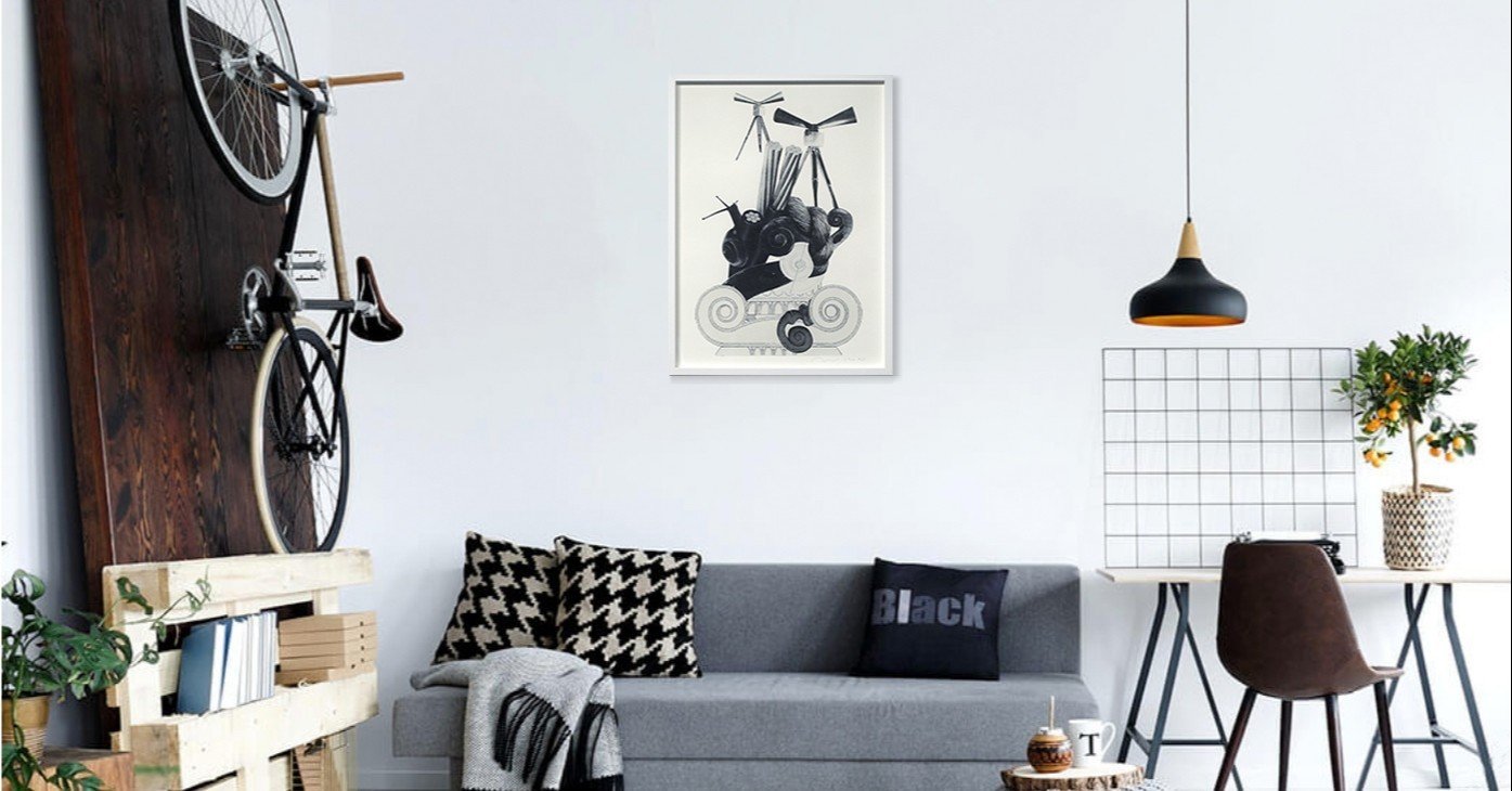 ご自宅に作品を飾る方法｜ONE ROOM ART