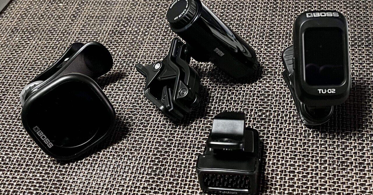 クリップチューナーをバンジョーに｜アコハモ・マスター