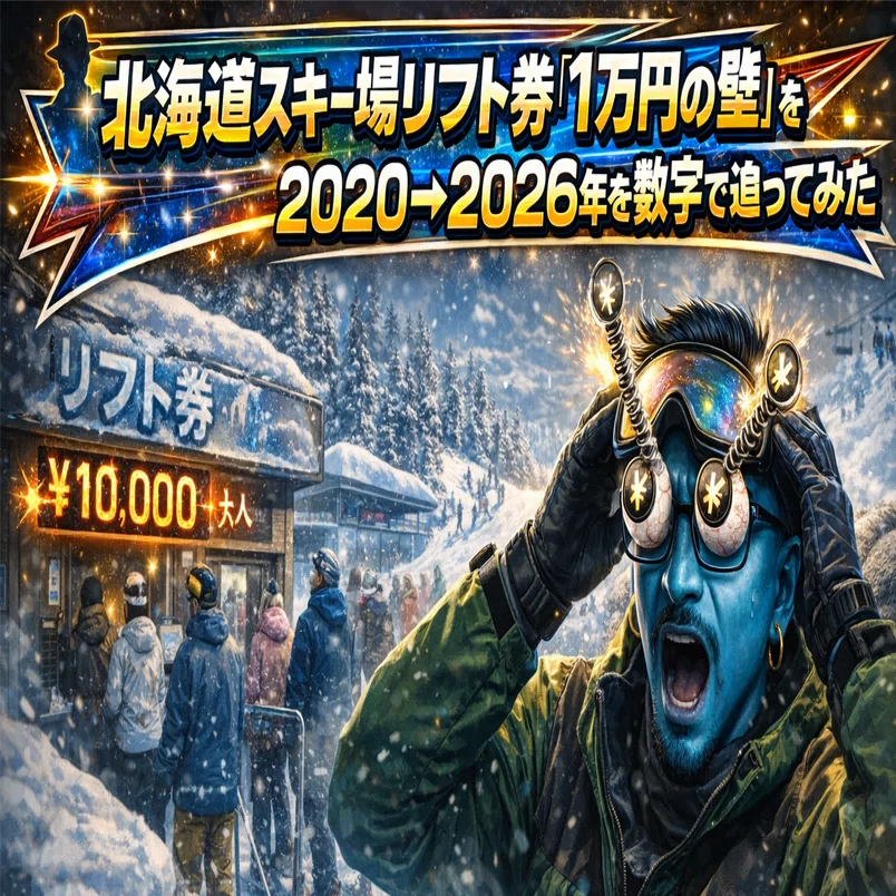旅研究ノート02】北海道スキー場リフト券「1万円の壁」を超えて【2020