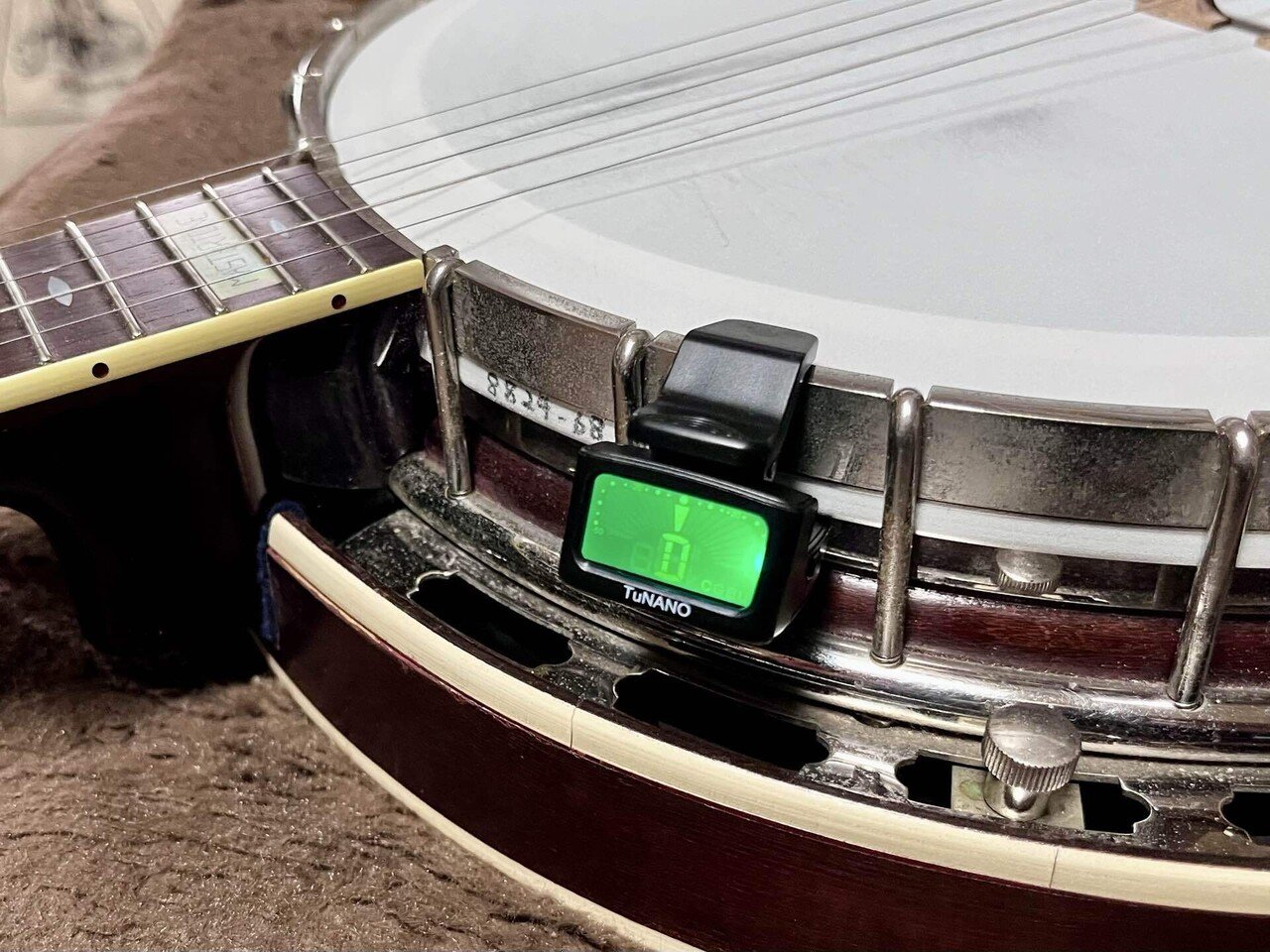 クリップチューナーをバンジョーに｜アコハモ・マスター