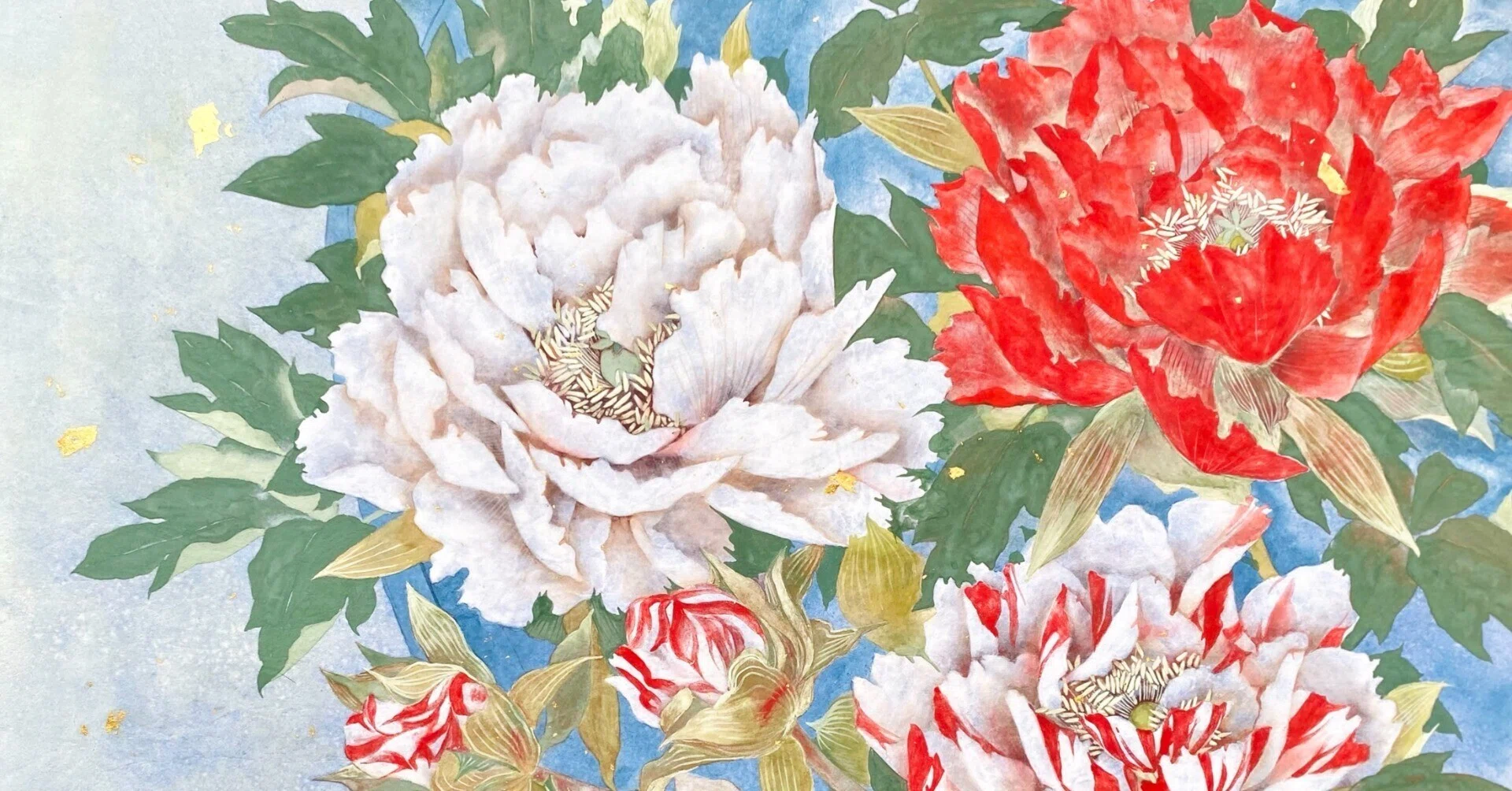 ま*ゆ様 絵画原画　（藤花の祝福）　守護を司る花のmiracle art 💜 【新作】藤の花が紡ぐ幻想「藤瑞の籠庭」— 夢の続きをさえずる庭