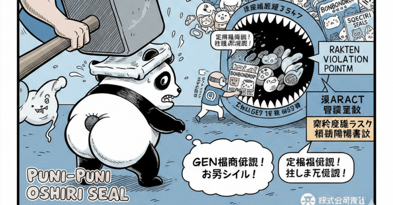 ボンドロ狂騒」ボンボンドロップシール：真贋判定チェックリスト①