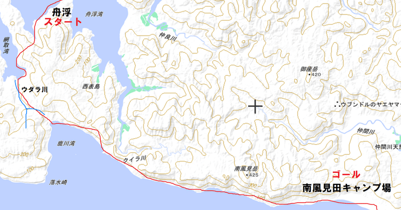 地図西表島