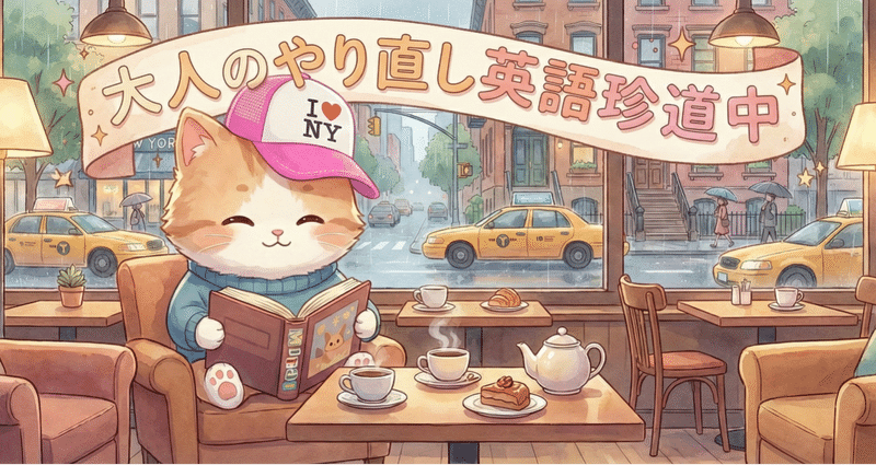 大人のやり直し英語珍道中｜mirai｜note