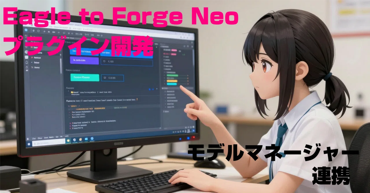 Eagle to Forge Neoプラグイン開発 Image model manager連携｜seisei_surumono