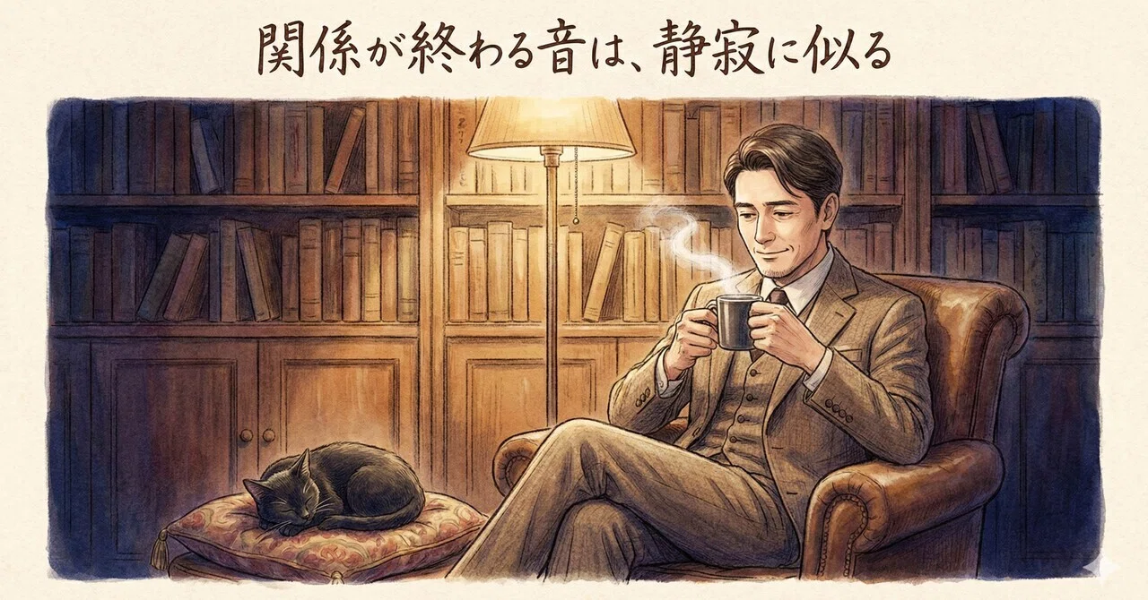 関係が終わる音は、静寂に似る|さいとう とものり
