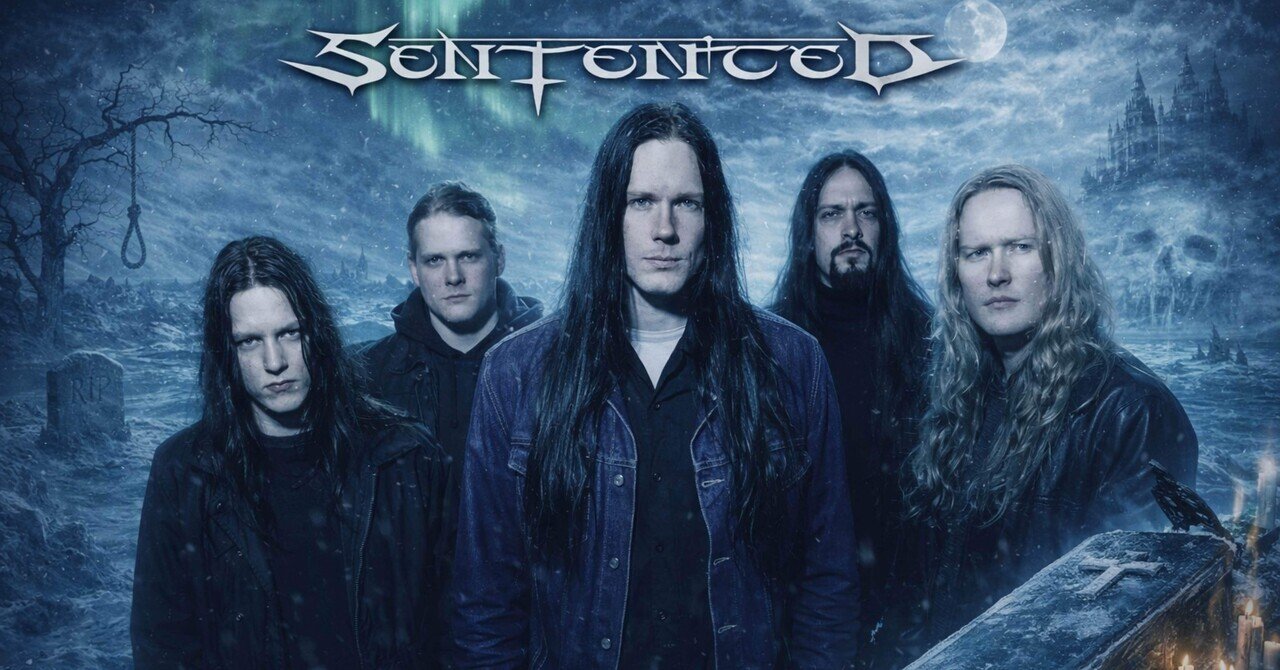 SENTENCED 1st OG盤 デスメタル スラッシュメタル Sentenced🇫🇮【全16作レビュー】：死を抱いて眠るノーザン