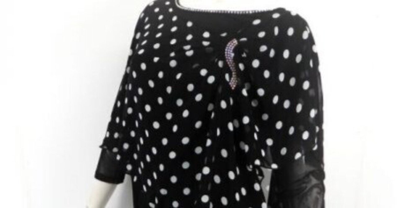 人気商品！セットアップができるドット柄2｜社交ダンス衣装アルル