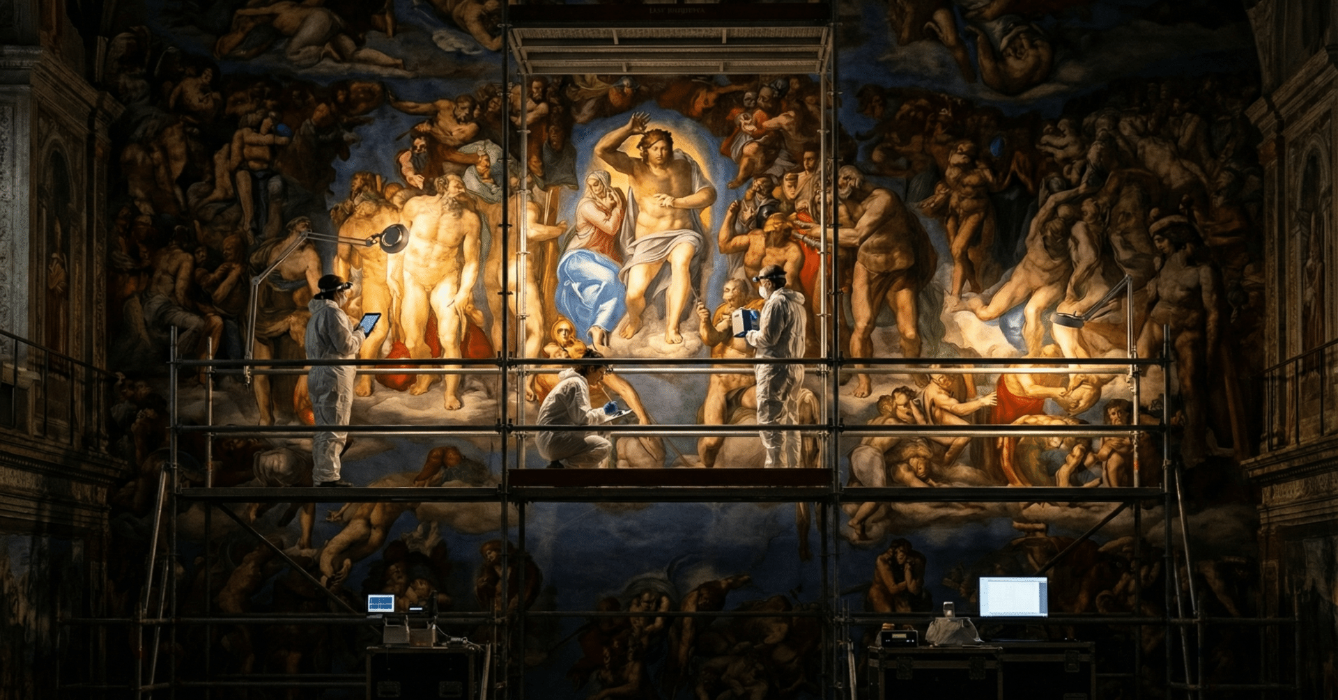 ミケランジェロの傑作を未来へ――最新科学が守る「最後の審判」｜最新