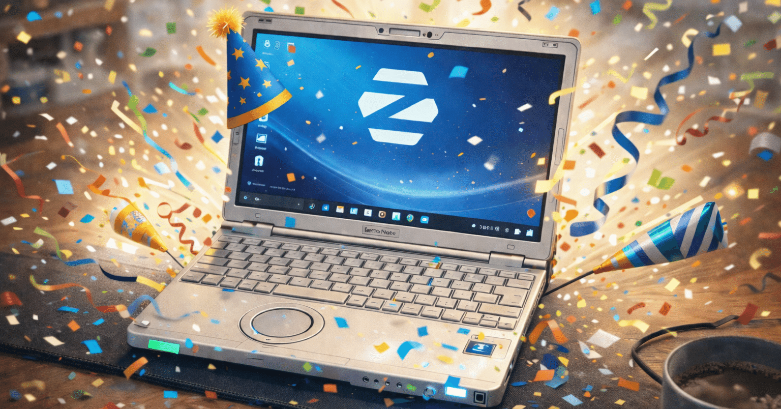 Zorin OS の話① ー 10年選手のLet's Noteに、Zorin OS 18を入れてみた Zorin OS の話① ー 10年選手のLet's Noteに、Zorin OS 18を入れてみた