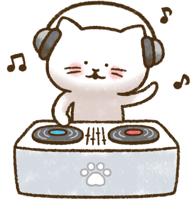 Djネコのデザインが完成 う じ Cq The Cool Sounds Note