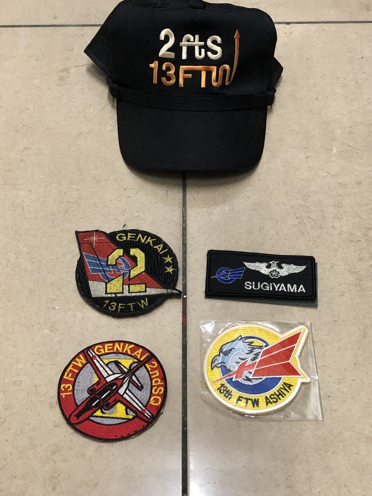 航空自衛隊パッチ・ワッペンその①福岡県遠賀郡芦屋基地第13飛行