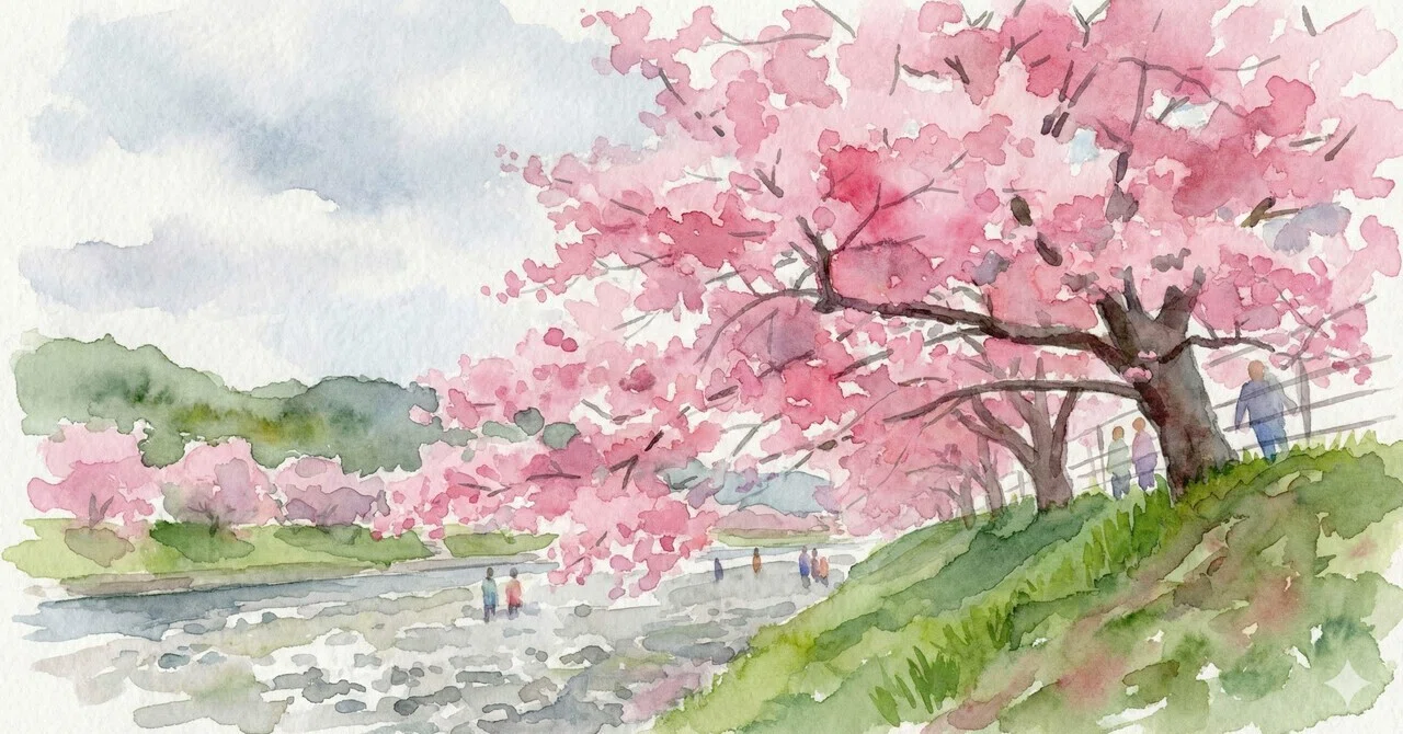 今の最高の瞬間を楽しむ——河津桜が教えてくれること｜葵祐