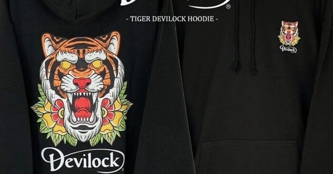 DEVILOCK / デビロック』新作パーカー「TIGER DEVILOCK HOODIE」入荷