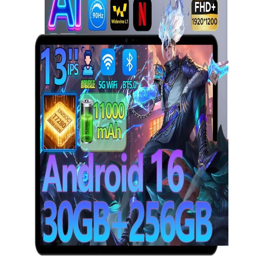 Android16搭載DOOGEE U13タブレット｜AI時代のビジネス生産性を加速
