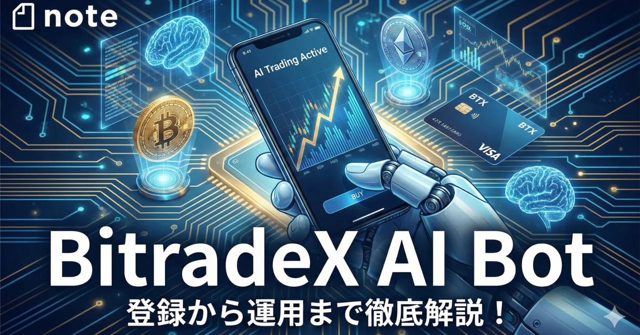 【AI自動取引】MinaraAIかBitradeXか！？BitradeXを始める3ステップガイド｜Mr.ふらっと@(FX)EA検証youtube