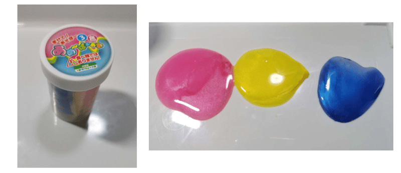 百円均一で見つけたグァーガムのスライム Gelate ジェレイト Note 百円均一で見つけたグァーガムのスライム Gelate ジェレイト Note