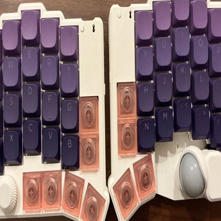 ZaruBall作ってみた！（自作キーボードキット）｜solar0v0