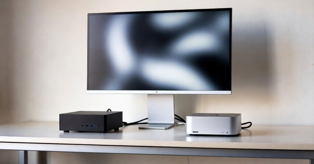 Windowsで使っているモニターに“とりあえず繋いで試す”ならMac miniで