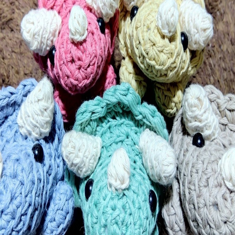 トリケラトプスNewカラー誕生｜∞｡:*:.＊ Kawaii子びより ＊｡:*:. ∞ー