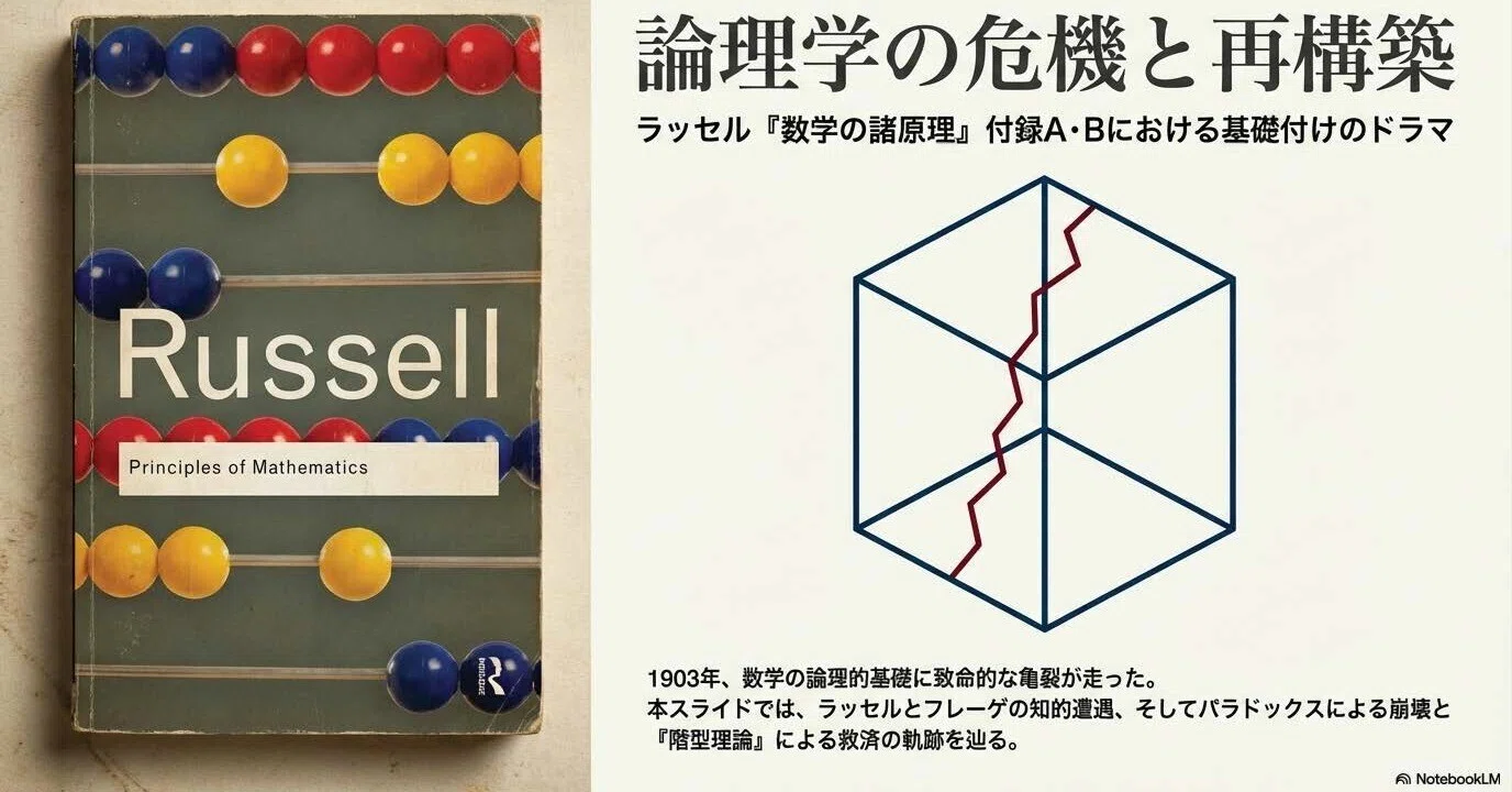 論理学の危機と再構築 ラッセル『数学の諸原理』付録A・Bにおける基礎